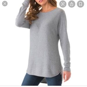 MICHAEL Kors Sweater | Long Sleeve zip sides grey